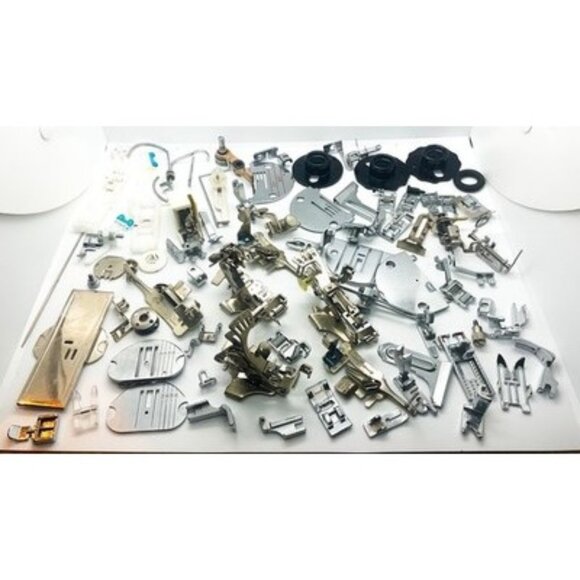 Singer Greist Unbranded SEWING MACHINE PARTS 100 LOT - Picture 1 of 12